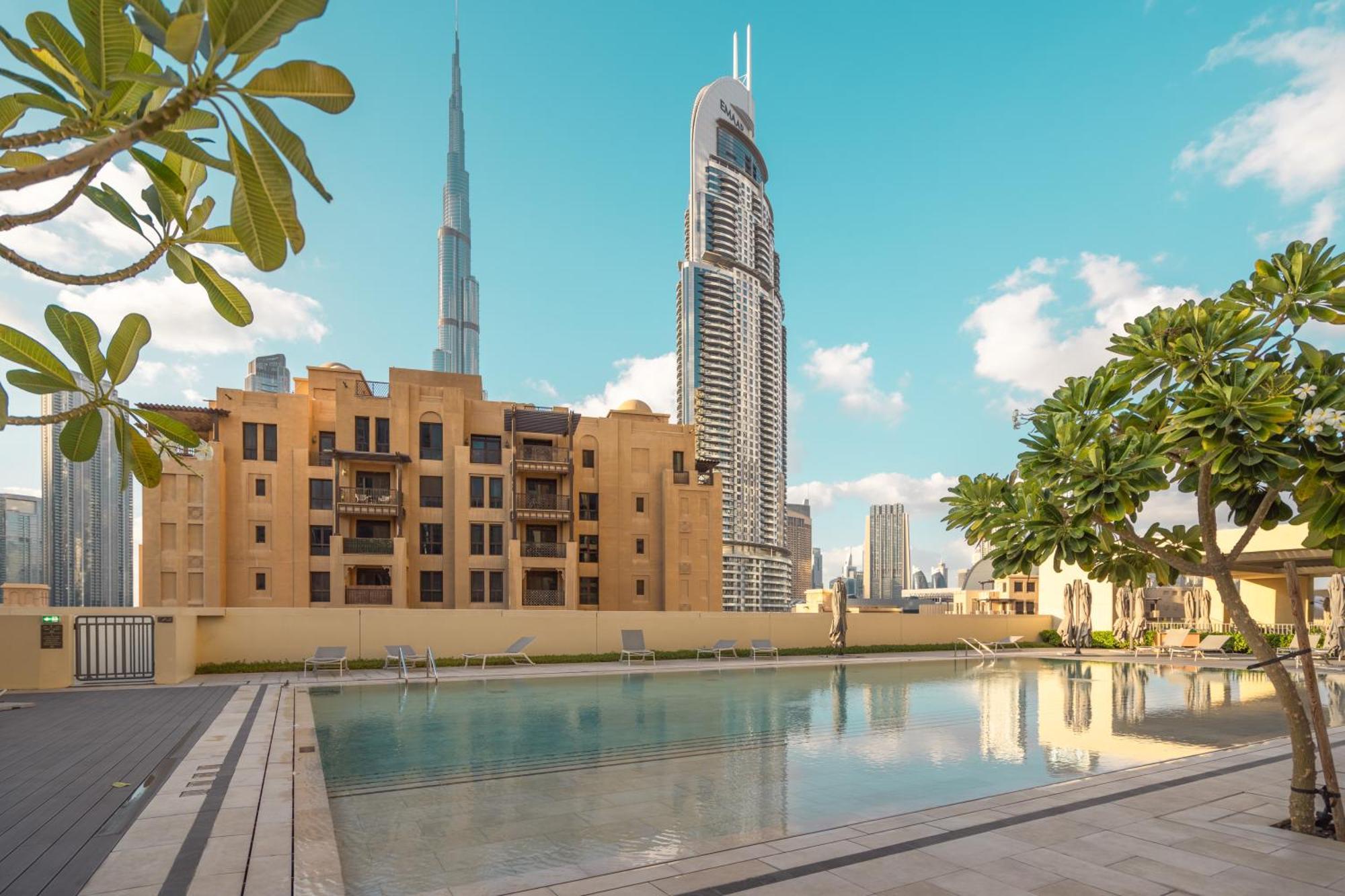 Apartamento Prime Retreats @ Burj Royale By Emaar Dubái Exterior foto